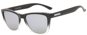 BOOZEFACE II GLOSS BLACK FADE CLEAR SILVER POLARIZED