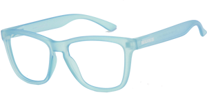 BOOZEFACE II FROSTED BLUE BLUE PRESCRIPTION GLASSES FRAME