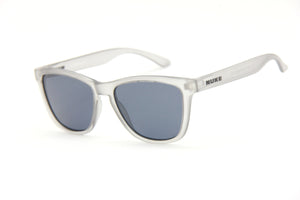 BOOZEFACE II FROSTED GREY BLACK POLARIZED SUNGLASSES