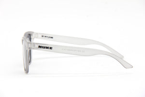 BOOZEFACE II FROSTED GREY BLACK POLARIZED SUNGLASSES