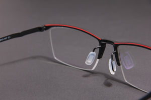 IGNITE NUKE TITANIUM MATTE BLACK SILVER PRESCRIPTION EYEGLASSES SPECTACLES