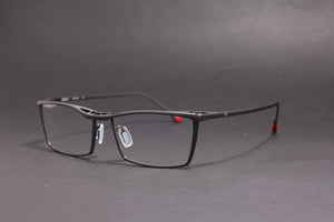 STEALTH NUKE TITANIUM GUN RECTANGLE PRESCRIPTION EYEGLASSES SPECTACLES