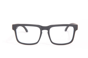ORACLE MATTE BLACK BLUE GRAFITTI PRINT PRESCRIPTON GLASSES
