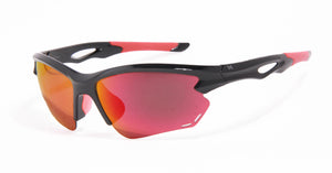 INFERNO GLOSS BLACK RED TIP RUBY POLARIZED