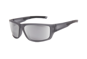 SPECTRAL FROSTED GREY SILVER POLARIZED UV400 SUNGLASSES