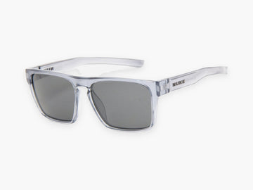 DART Transparent Grey polarized sunglasses, perspective view