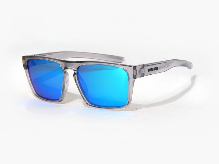 DART Transparent Grey Blue Sunglasses