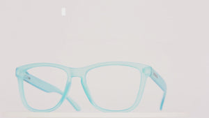 BOOZEFACE II FROSTED GREY PRESCRIPTION EYEGLASSES