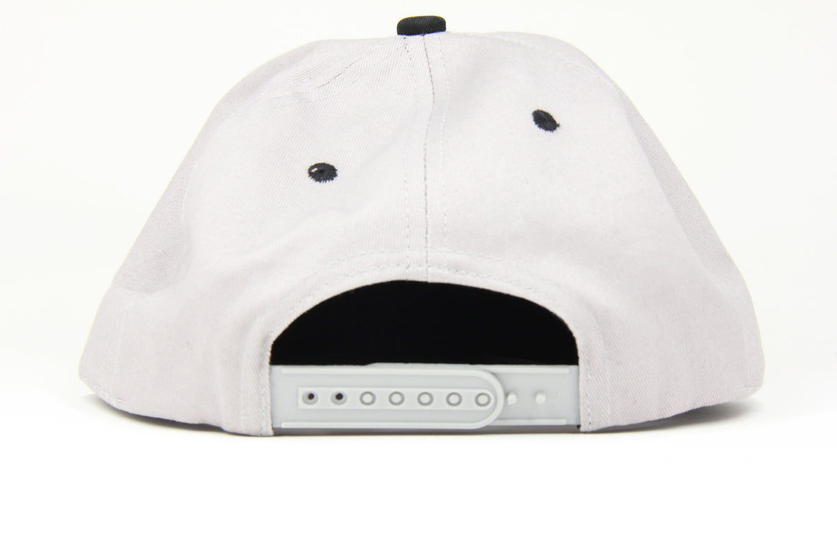 2023 NUKE SNAP BACK BLACK GREY CAP N LOGO - NUKE OPTICS