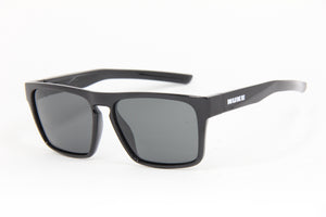 2024 DART GLOSS BLACK BLACK POLARIZED SUNGLASSES - NUKE OPTICS