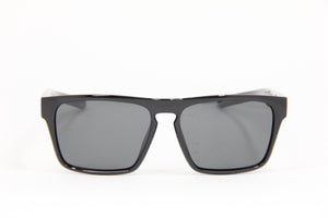 2024 DART GLOSS BLACK BLACK POLARIZED SUNGLASSES - NUKE OPTICS