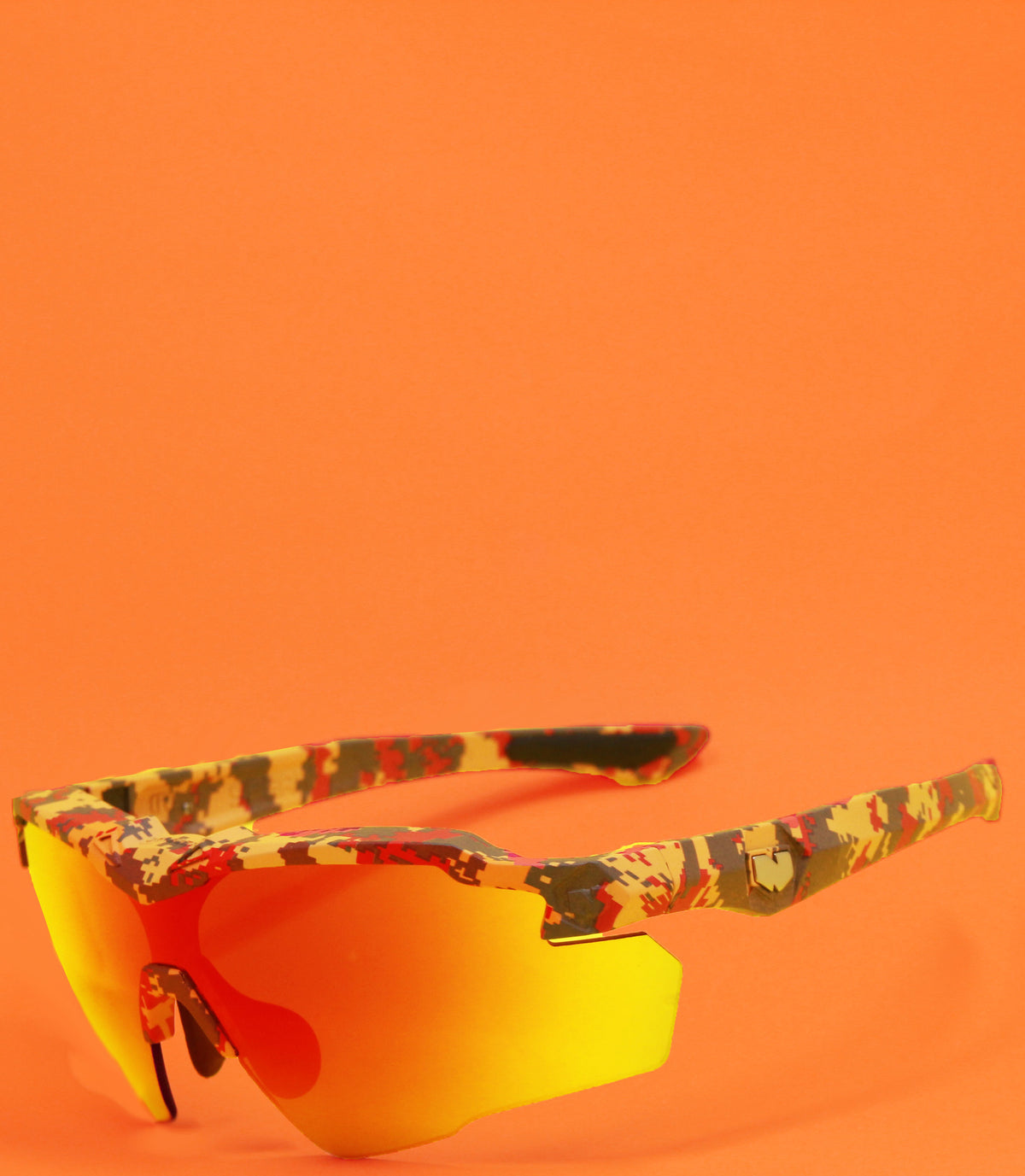 COMBO 2025 STINGER SUNSET CAMO RUBY FIRE Z87.1 SAFETY RX PRESCRIPTION SUNGLASSES