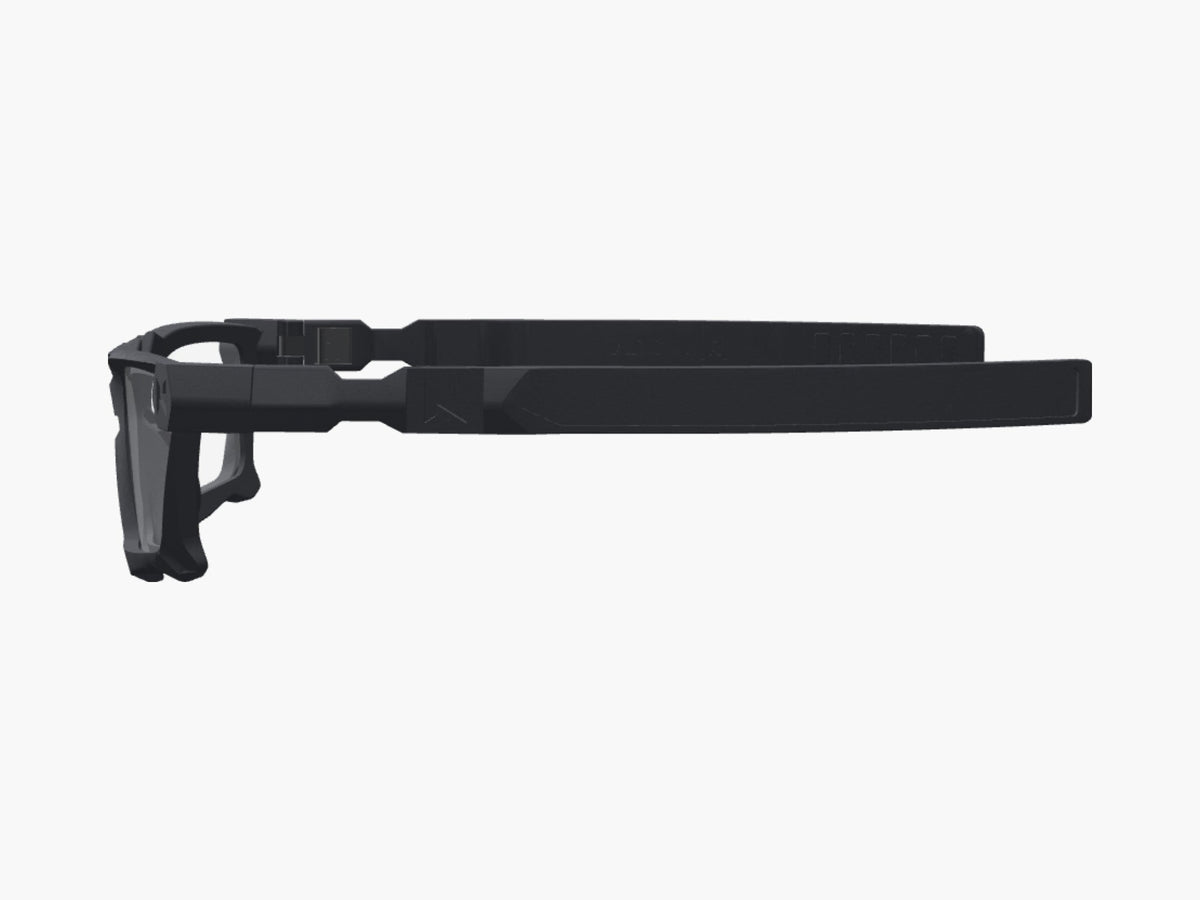 ATOM modular prescription glasses with Arc 11 arms, side view