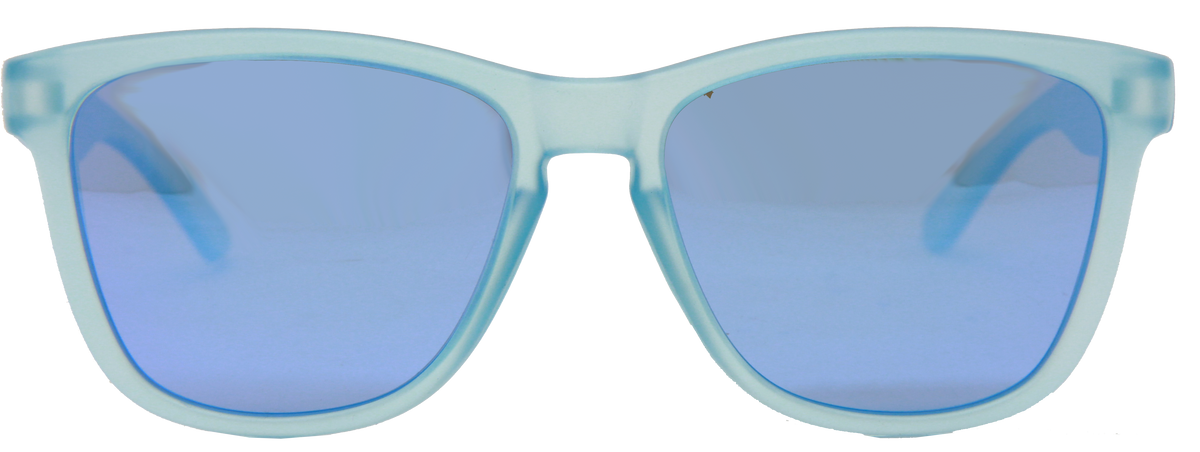 BLACK FRIDAY SPECIALS ANY 2 FOR $99 BOOZEFACE II FROSTED BLUE BLUE POLARIZED SUNGLASSES