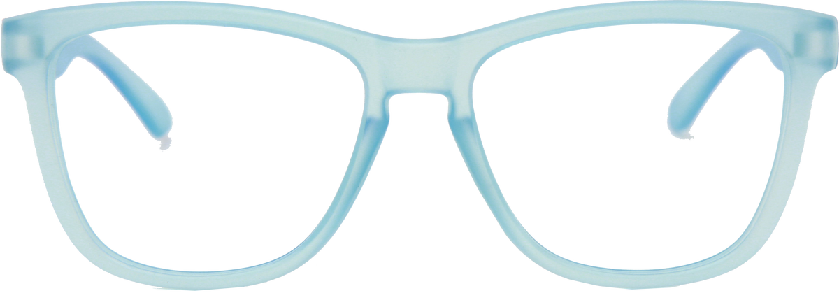 BOOZEFACE II FROSTED BLUE BLUE PRESCRIPTION GLASSES FRAME