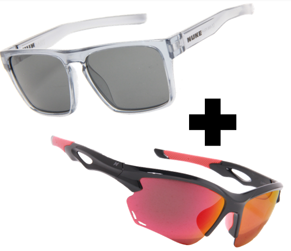 COMBO DEAL DART POLARIZED + INFERNO POLARIZED SUNGLASSES