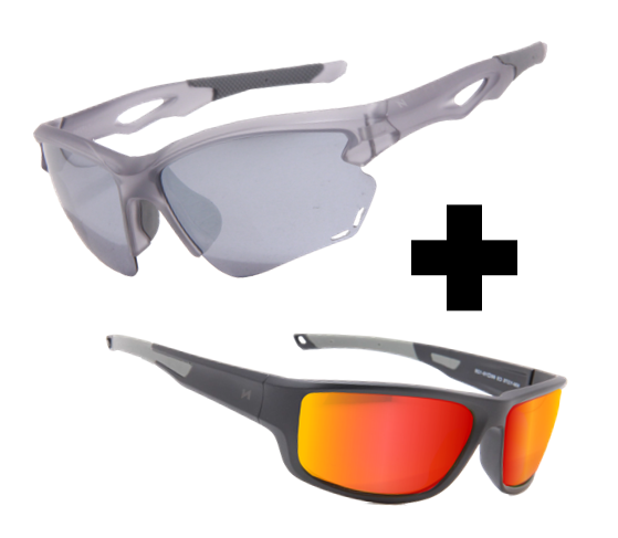 COMBO DEAL SPECTRAL Z87.1 + INFERNO FROSTED GREY POLARIZED
