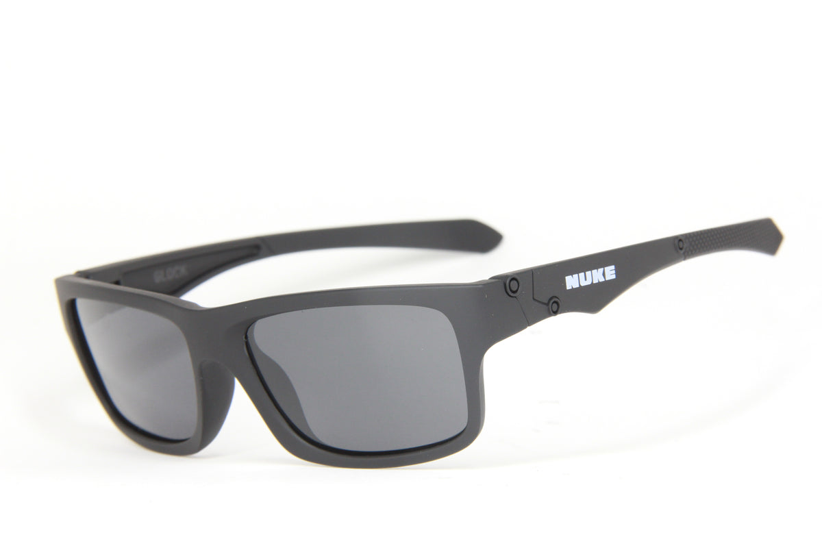 2024 GLOCK MATTE BLACK BLACK POLARIZED SUNGLASSES