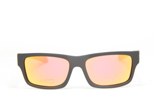 2024 GLOCK MATTE BLACK RUBY FIRE POLARIZED SUNGLASSES