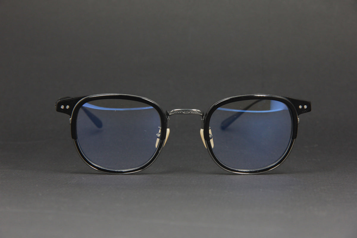 2024 NUKE TALOS TITANIUM/ACETATE BLACK SILVER EYEGLASSES (HANDCRAFTED EDITION)