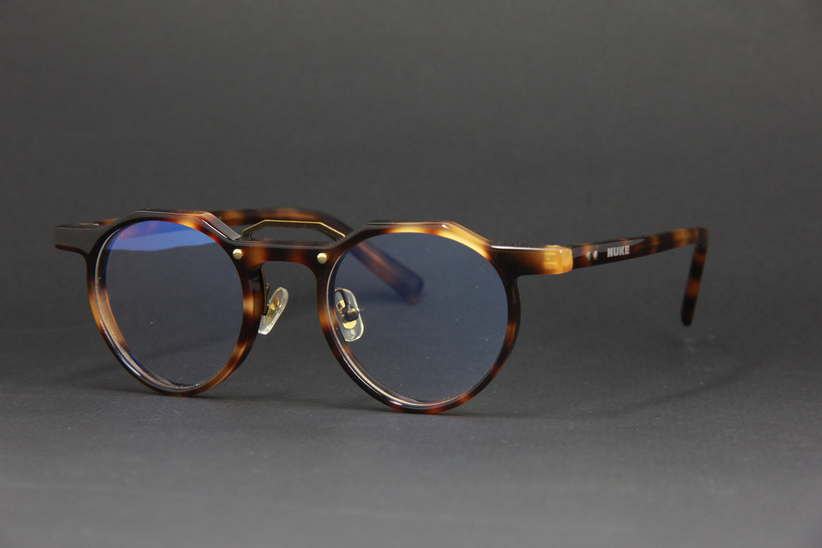 2024 NUKE SPACE ACETATE ROUND TORTISE EYEGLASSES (HANDCRAFTED EDITION)