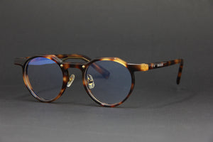 2024 NUKE SPACE ACETATE ROUND TORTISE EYEGLASSES (HANDCRAFTED EDITION)