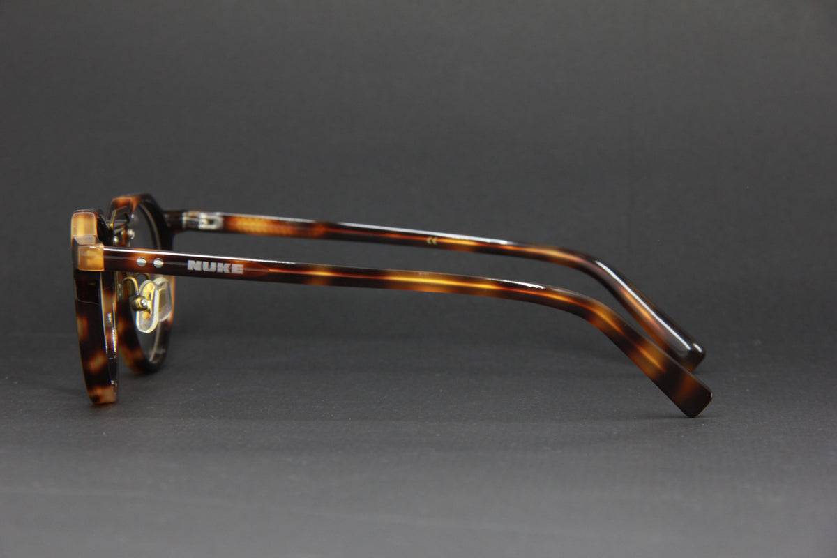 2024 NUKE SPACE ACETATE ROUND TORTISE EYEGLASSES (HANDCRAFTED EDITION)