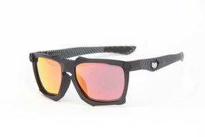 OUTLAW II GRAPHITE BLACK SPEAR MATTE CARBON FIBER PRINT RUBY FIRE POLARIZED (2024)