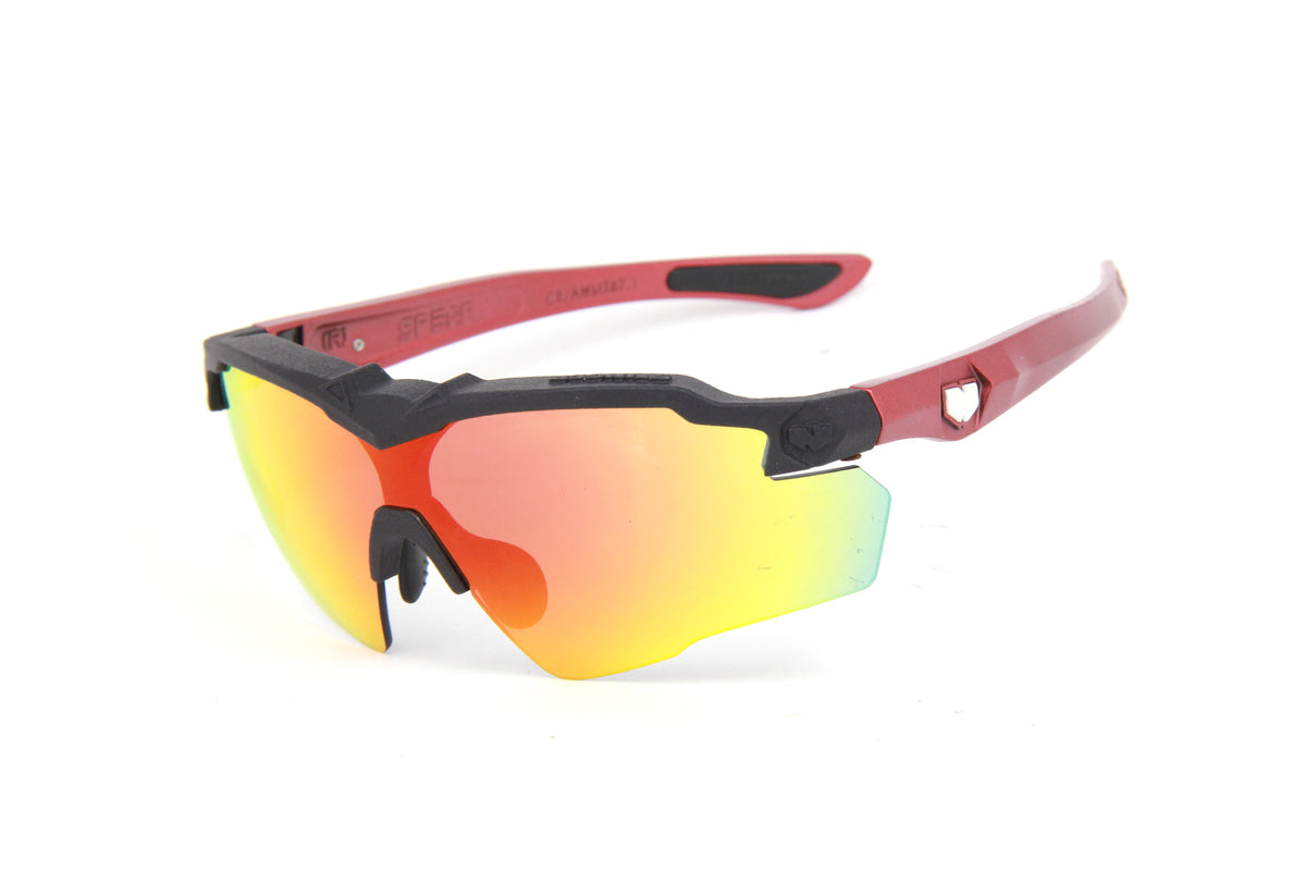 STINGER Z87.1 GRAPHITE BLACK SPEAR METALLIC BRONZE RED RUBY FIRE Z87.1 EX LENSES (2024)