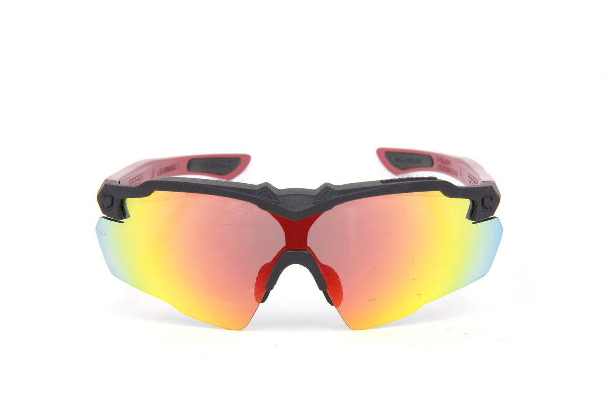 STINGER Z87.1 GRAPHITE BLACK SPEAR METALLIC BRONZE RED RUBY FIRE Z87.1 EX LENSES (2024)