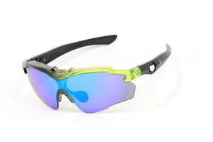 STINGER Z87.1 LUMINOUS GREEN FADE BLACK SPEAR INDUSTRIAL BLACK BLUE Z87.1 LENSES (2024)