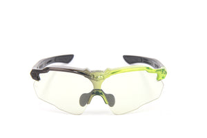 STINGER Z87.1 LUMINOUS GREEN FADE BLACK SPEAR INDUSTRIAL BLACK CLEAR Z87.1 LENSES (2024)