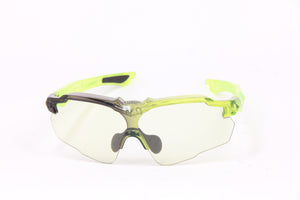 STINGER Z87.1 LUMINOUS GREEN FADE BLACK SPEAR LUMINOUS GREEN CLEAR Z87.1 LENSES (2024)