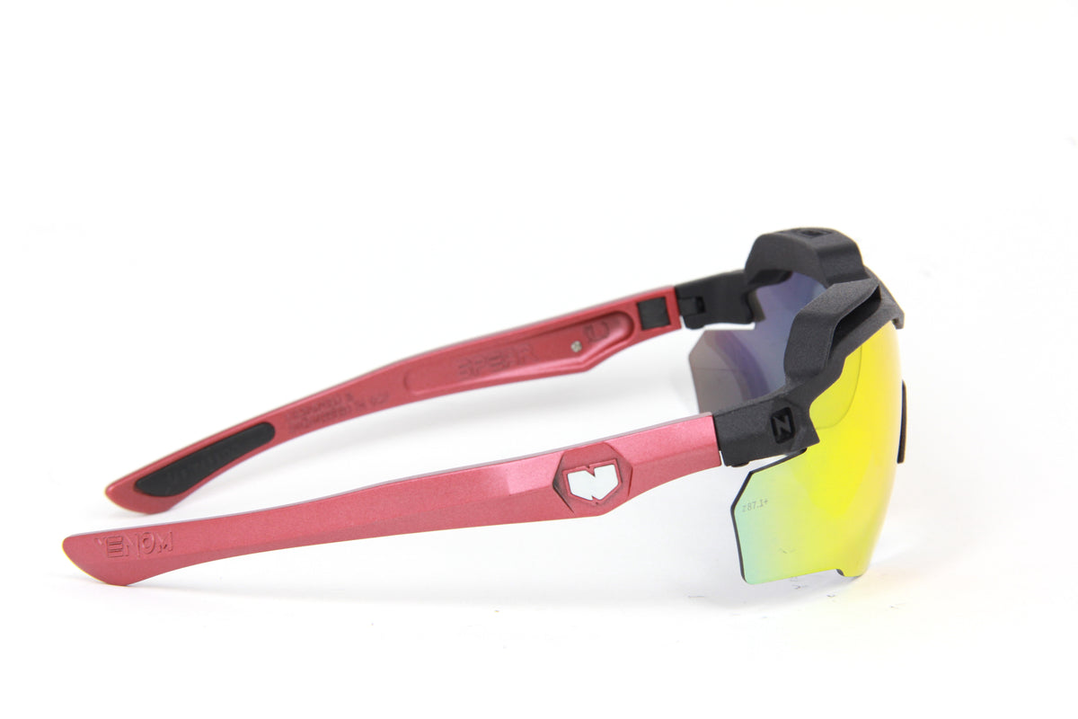 STINGER PRO GRAPHITE BLACK SPEAR METALLIC BRONZE RED  Z87.1 RUBY FIRE EX LENSES (2024)