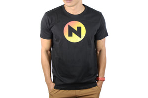 NUKE ROUND SUNSET ICON BLACK TSHIRT(2024)