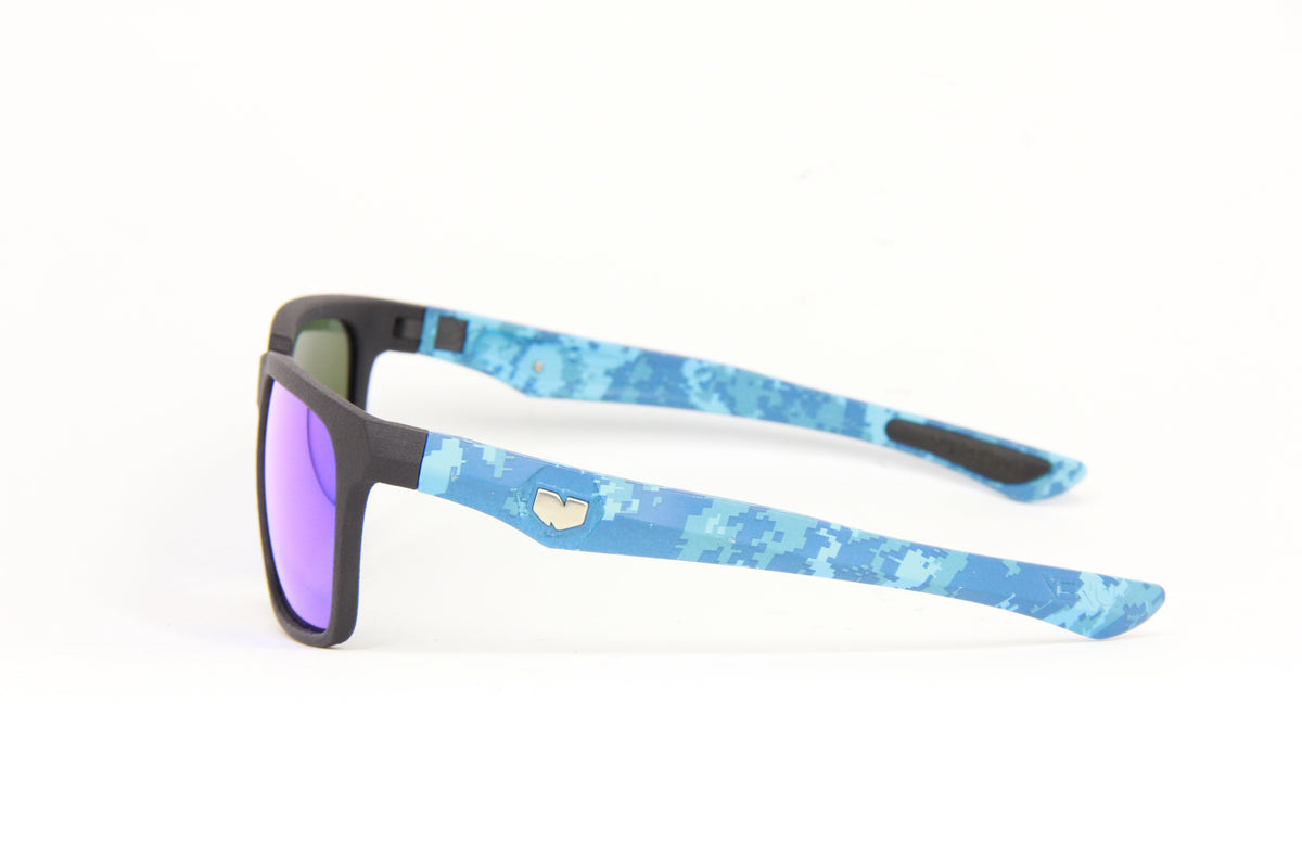 OUTLAW GRAPHITE BLACK SPEAR DIGITAL CAMO BLUE BLUE POLARIZED