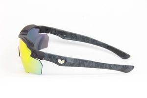 STINGER Z87.1 GRAPHITE BLACK SPEAR DIGITAL CAMO BLACK RUBY FIRE  Z87.1  LENSES (2024)