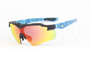 STINGER Z87.1 STINGER Z87.1 GRAPHITE BLACK SPEAR DIGITAL CAMO BLUE RUBY FIRE  Z87.1  LENSES (2024)