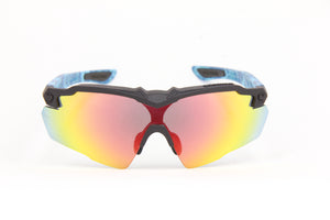 STINGER Z87.1 STINGER Z87.1 GRAPHITE BLACK SPEAR DIGITAL CAMO BLUE RUBY FIRE  Z87.1  LENSES (2024)