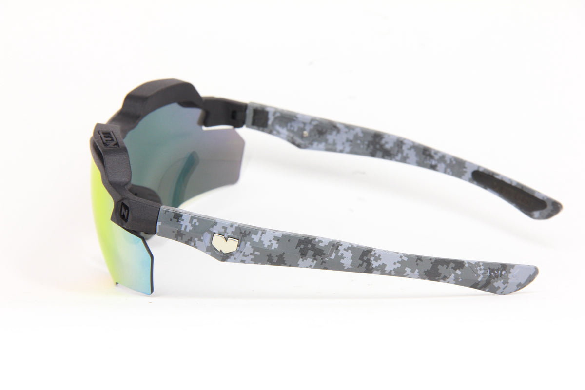 STINGER PRO GRAPHITE BLACK SPEAR DIGITAL CAMO GREY Z87.1 RUBY FIRE EX LENSES (2024)