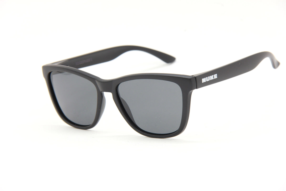 BOOZEFACE II MATTE BLACK BLACK POLARIZED SUNGLASSES ii