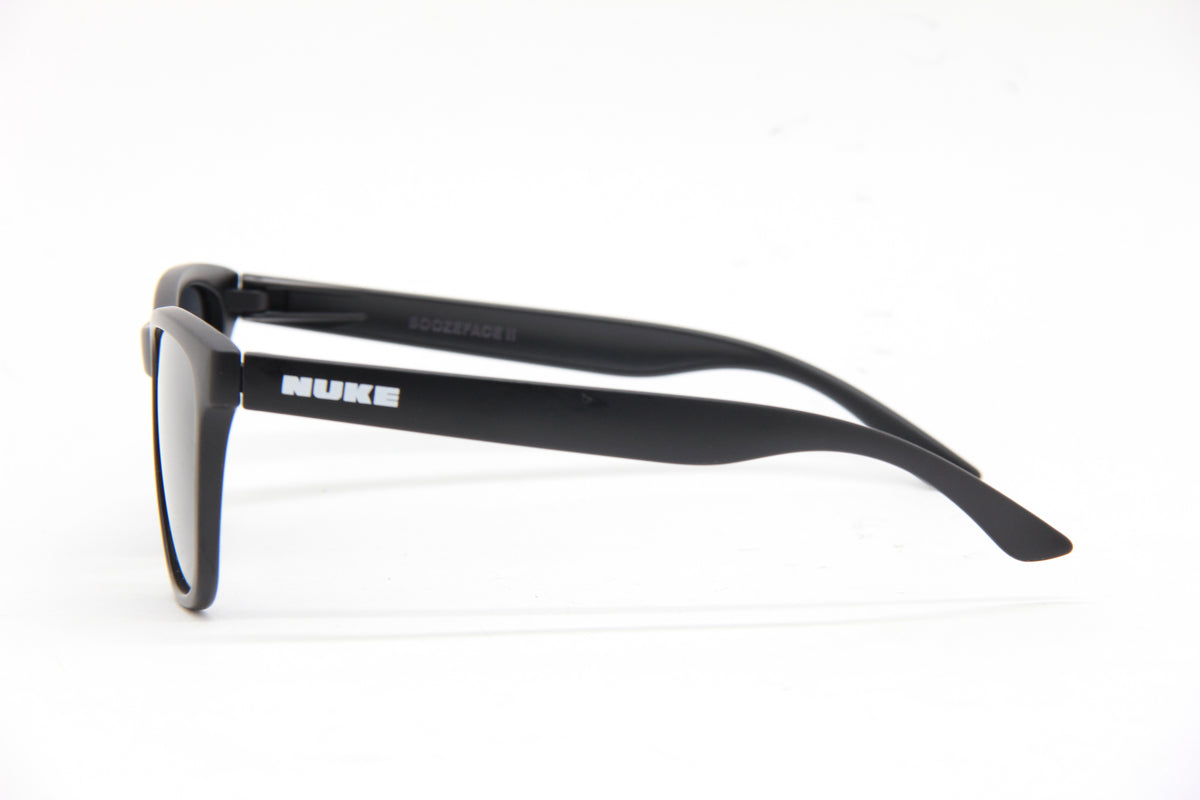 BOOZEFACE II MATTE BLACK BLACK POLARIZED SUNGLASSES ii