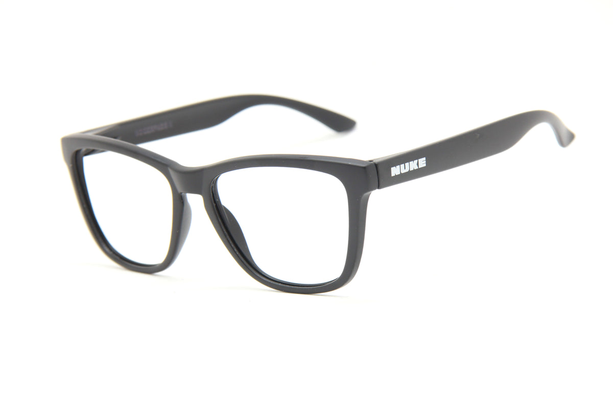 BOOZEFACE II MATTE BLACK BLACK PRESCRIPTION EYEGLASSES