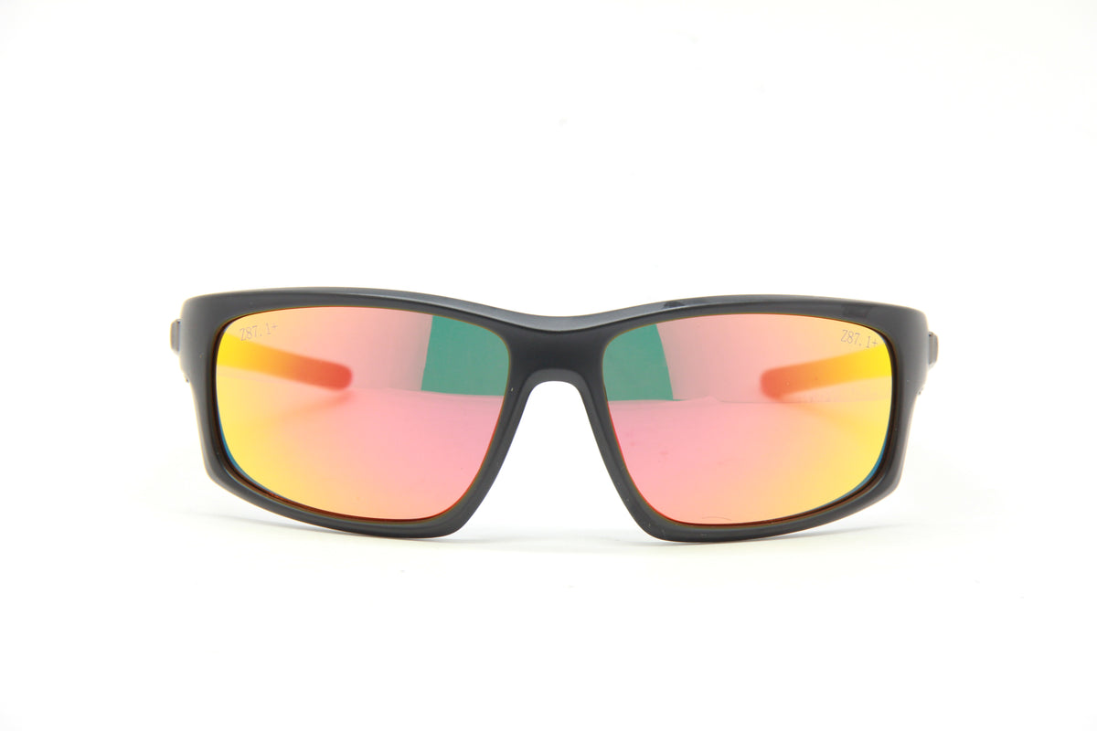 2024 (BULK PURCHASE 5 UNITS) HAWK Z87.1 MATTE BLACK RUBY FIRE Z87.1