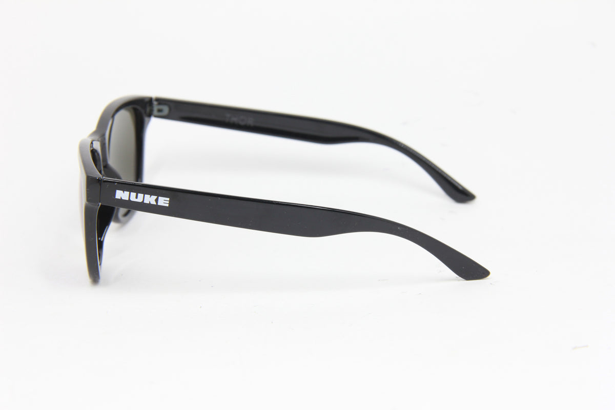 OUTLET THOR GLOSS BLACK BLUE POLARIZED SUNGLASSES