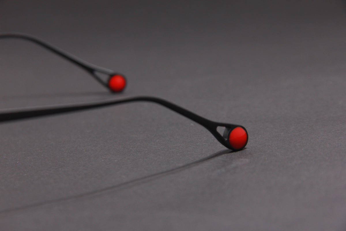 IGNITE NUKE TITANIUM MATTE BLACK SILVER PRESCRIPTION EYEGLASSES SPECTACLES