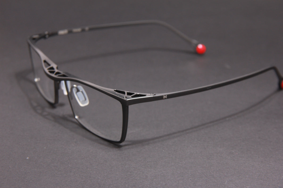 STEALTH NUKE TITANIUM GUN RECTANGLE PRESCRIPTION EYEGLASSES SPECTACLES