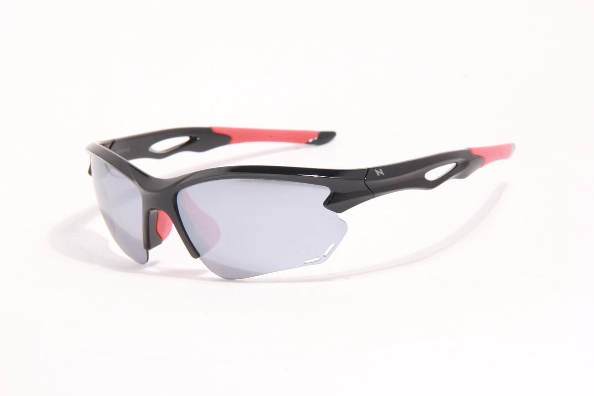 INFERNO GLOSS BLACK RED TIP SILVER POLARIZED