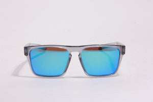 DART Transparent Grey Blue polarized sunglasses, front view