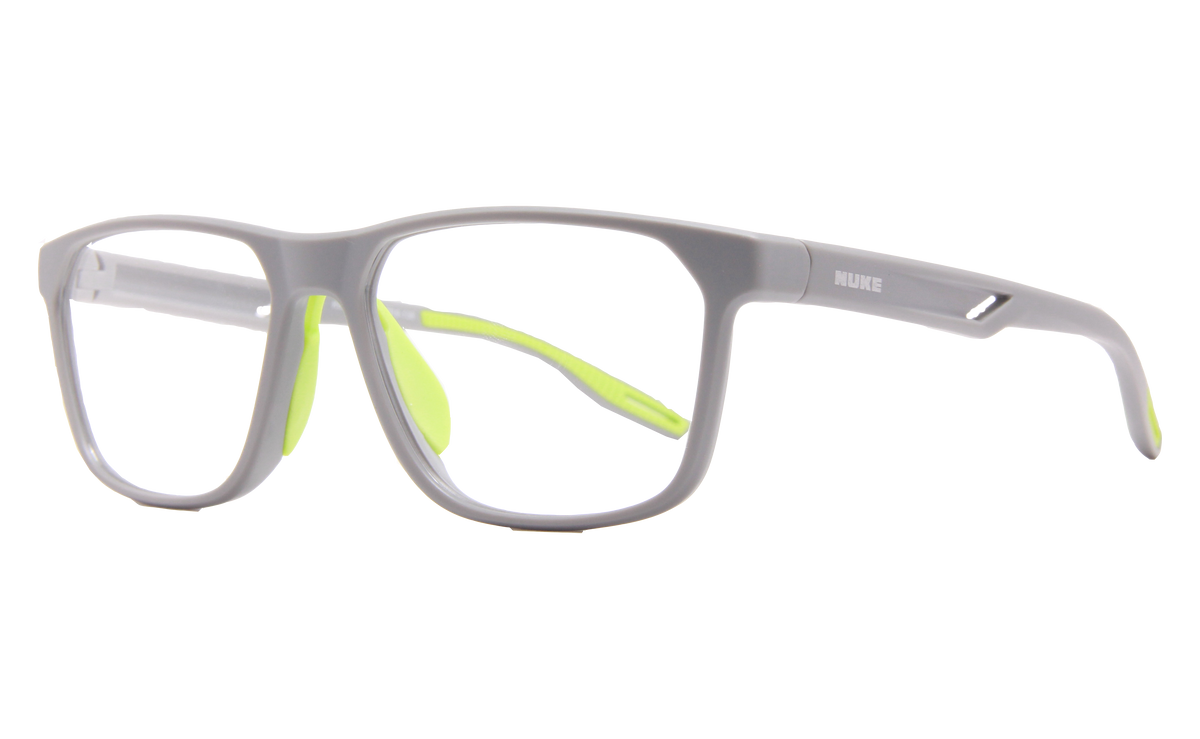 NEXUS MATTE LIGHT GREY PRESCRIPTION GLASSES